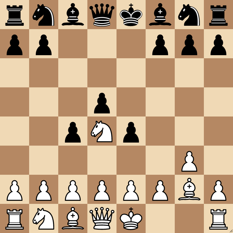Larsen's reversed Alekhine opening